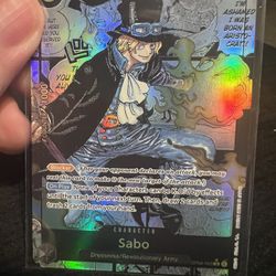 Selling Rare Sabo Manga Card