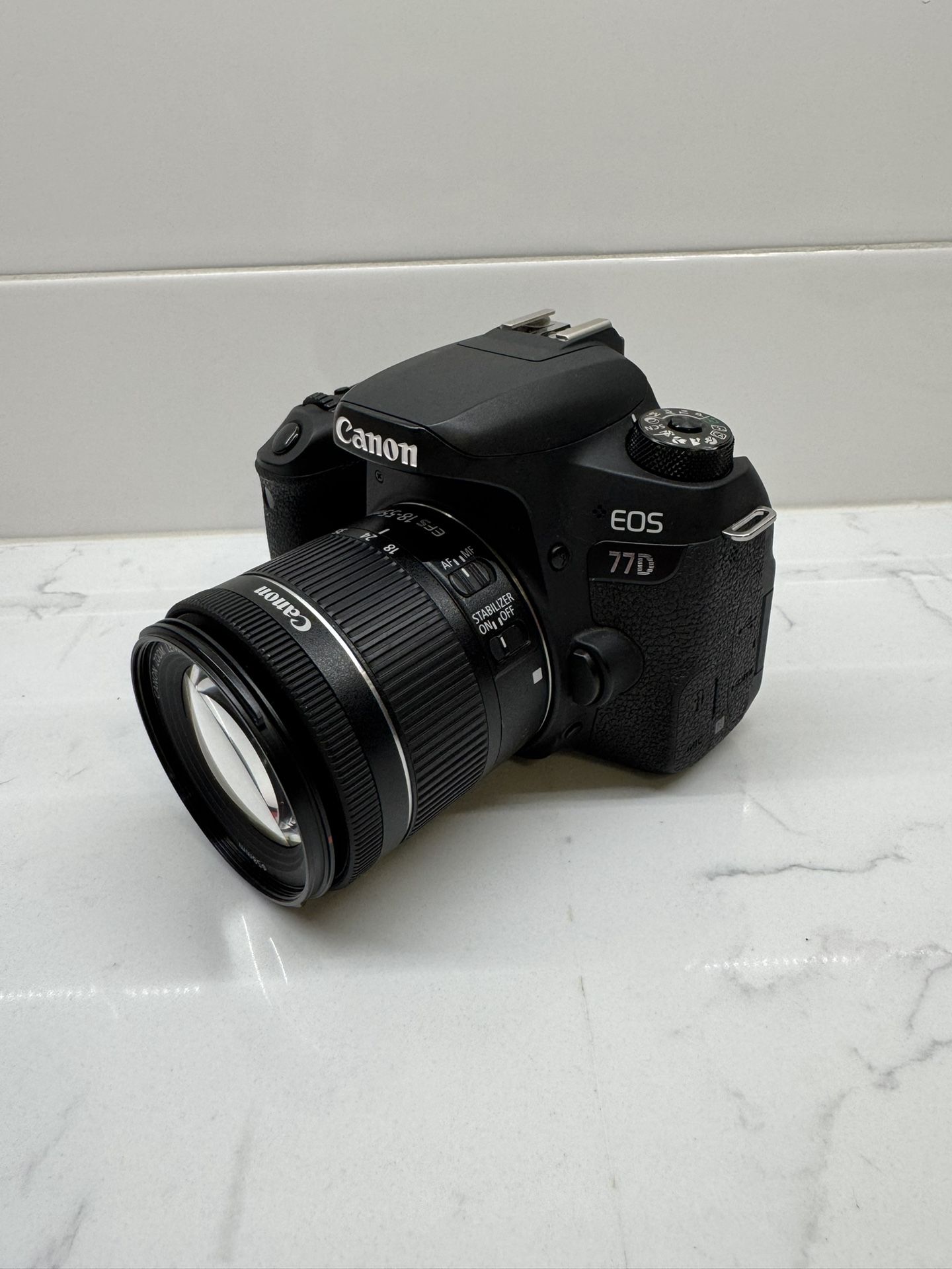 Canon 77D With 18 - 55 Lens