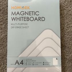 Brand New 3PCS Magnetic Whiteboard for Fridge, HOMiDEK Refrigerator Magnetic Dry Erase Board, 3PCS 12 x 8 inches (A15)