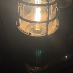 Russell And Stoll Vintage Brass Ship Light
