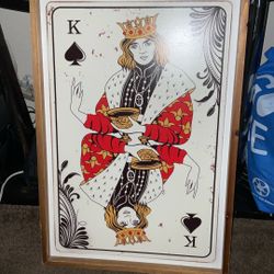K Card Art Wall Decor 