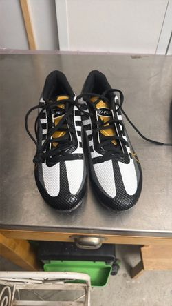 Nike Vapor Edge Speed 360 Football Cleats Black Metallic Gold Cleats