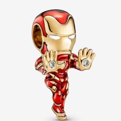 Marvel The Avengers Iron Man Charm
14k gold plating for Pandora bracelet