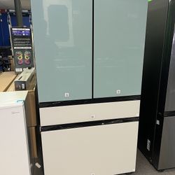 Samsung Blue And White Bespoke Fridge 