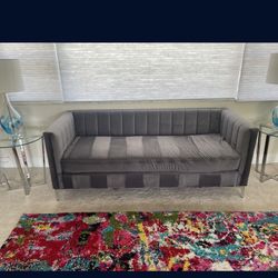 LARGE SOFA SET 4 PIECE ARM CHAIR MUST GO