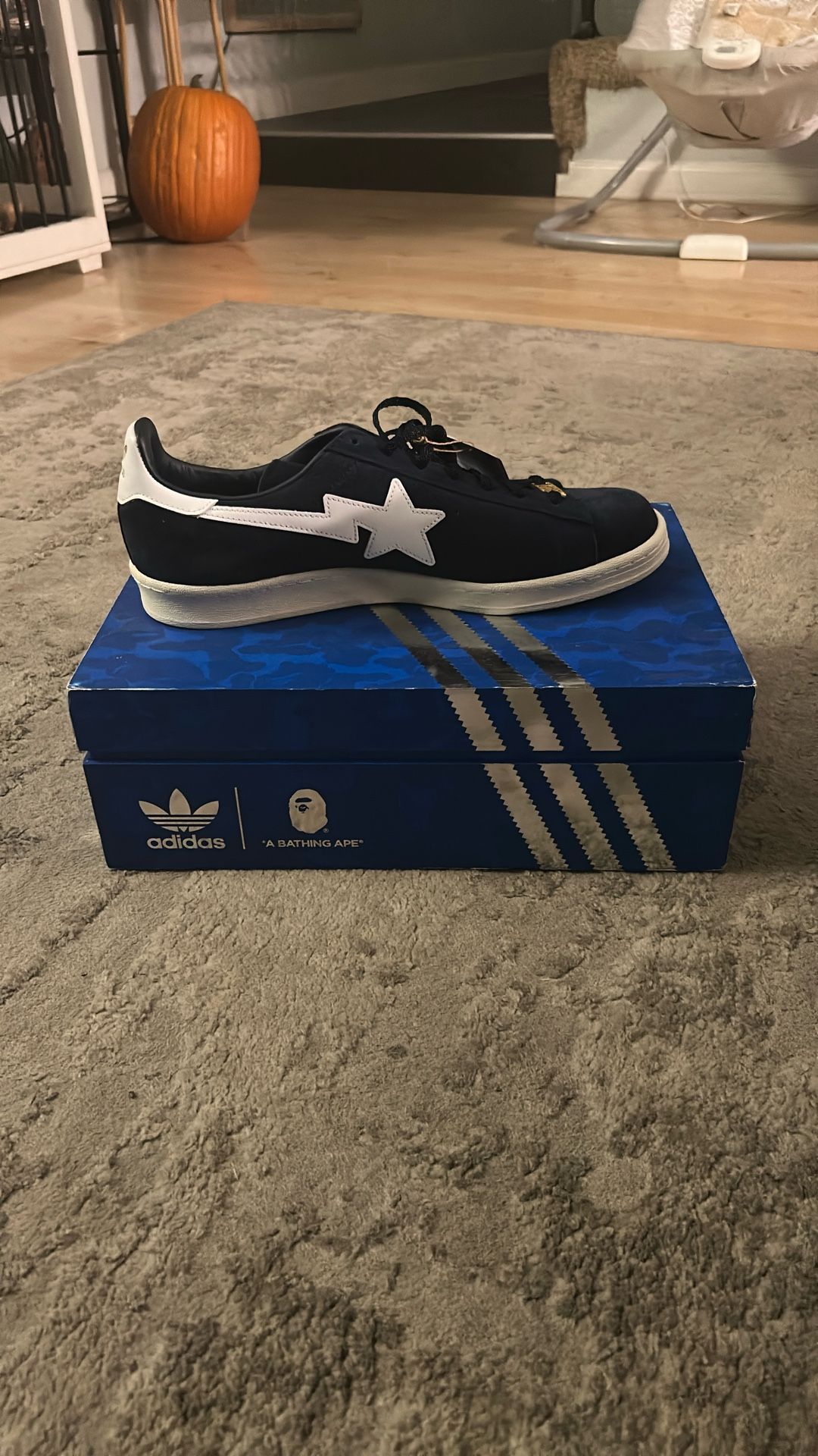 Adidas Campus 80s Bape Collegiate Navy