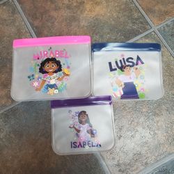 Disney Encanto reusable snack bags | 3 pack