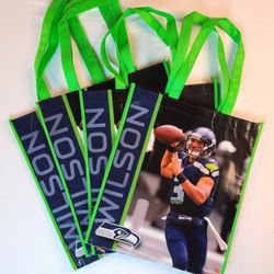 Seattle Seahawks Russell Wilson Reusable Bags 