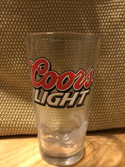 New: 16 oz Coors Light Glasses