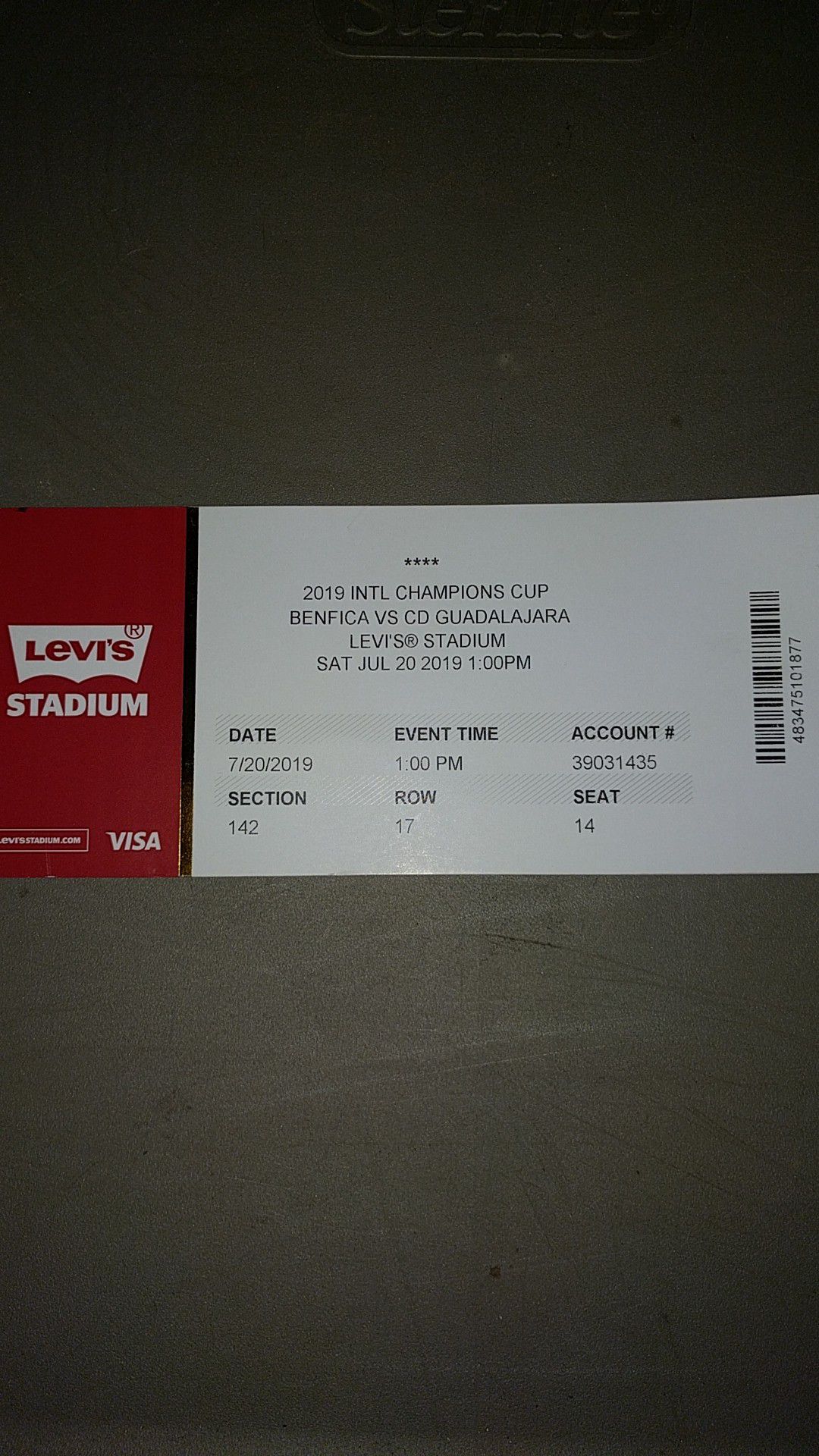 International Champions Cup Soccer Tickets