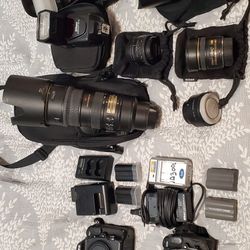 Nikon Cameras & Lenses - D500 & D300