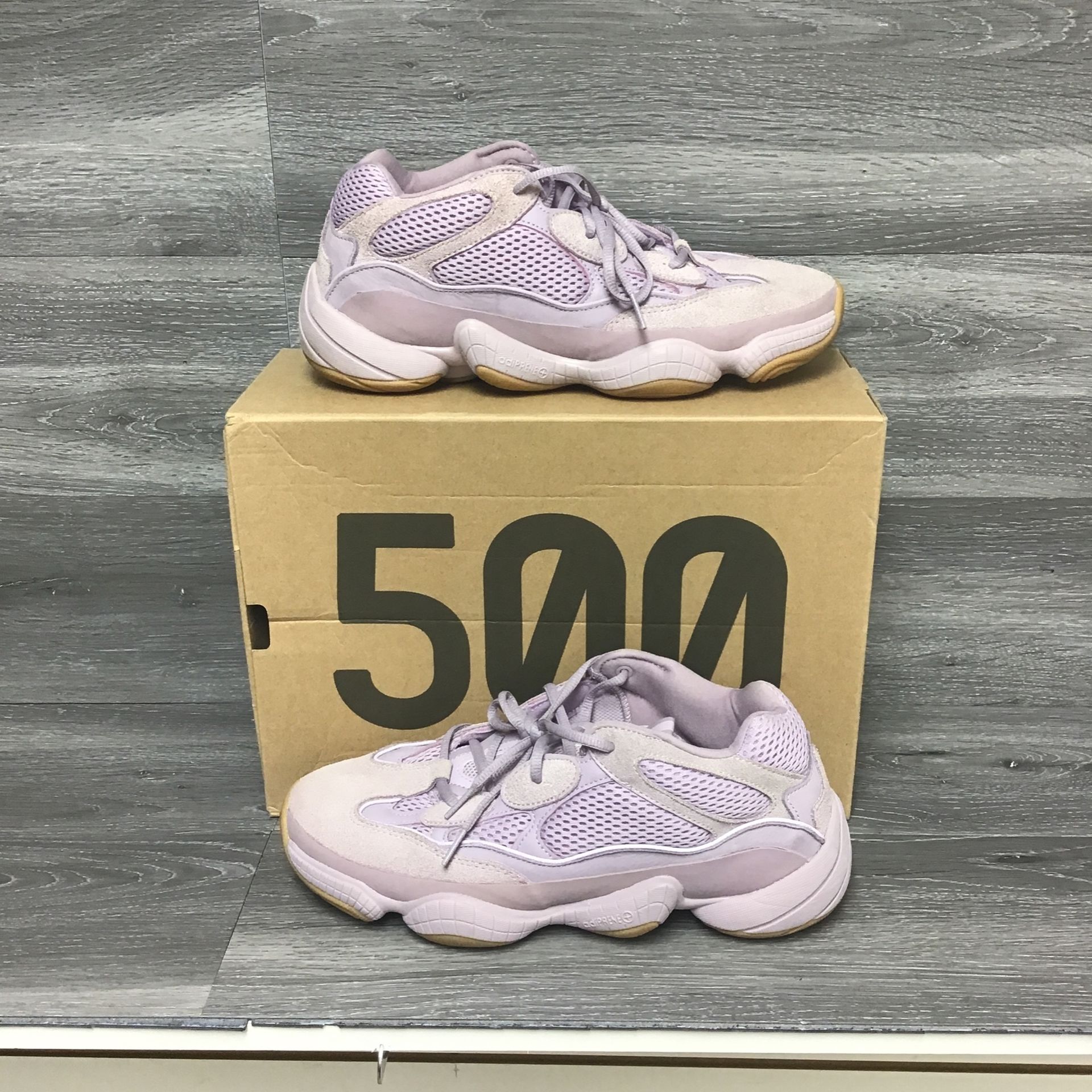Pink Yeezy 500 Men's Adidas Yeezy 500 Soft Vision Light Pink
