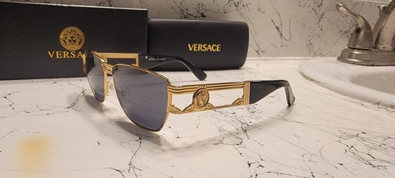 Vintage Heavy Gold Frame Versace Sunglasses