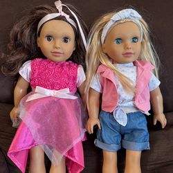 Set of 2 Doll