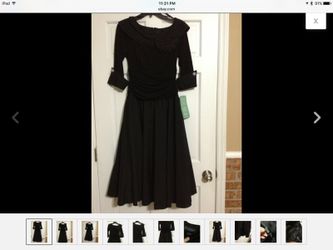 New size 8 Jessica Howard black evening dress