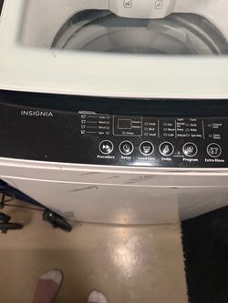 Insignia Top Load Washing Machine