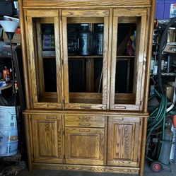 China cabinet and server