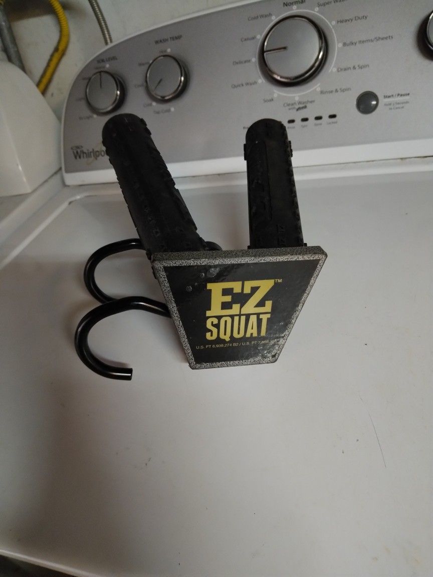 EZ SQUAT Dumbbell Gym Equipment for Legs Squat Handles