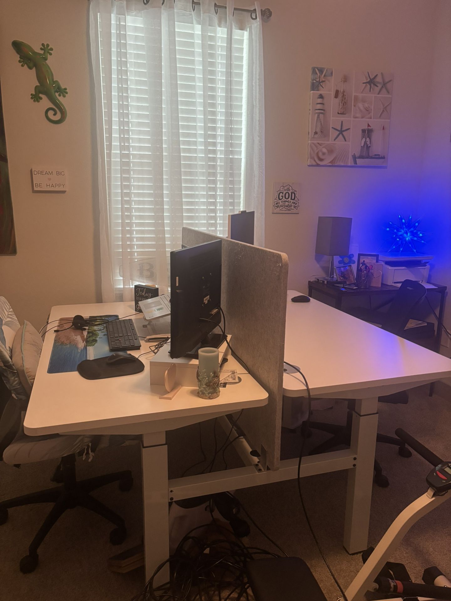 2 Person 2 Sided Desk