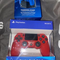 Brand New Ps4 Controller And Charging Dock 