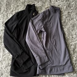 2 SCRUB JACKETS size XS & S