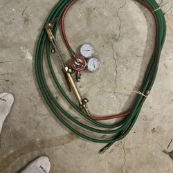 Oxegen Tank And Torch Hoses