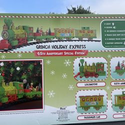 Grinch 65th Anniversary Train Set 