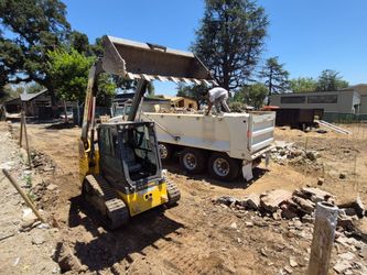 Trenching bodcat excavation, trenching Grading