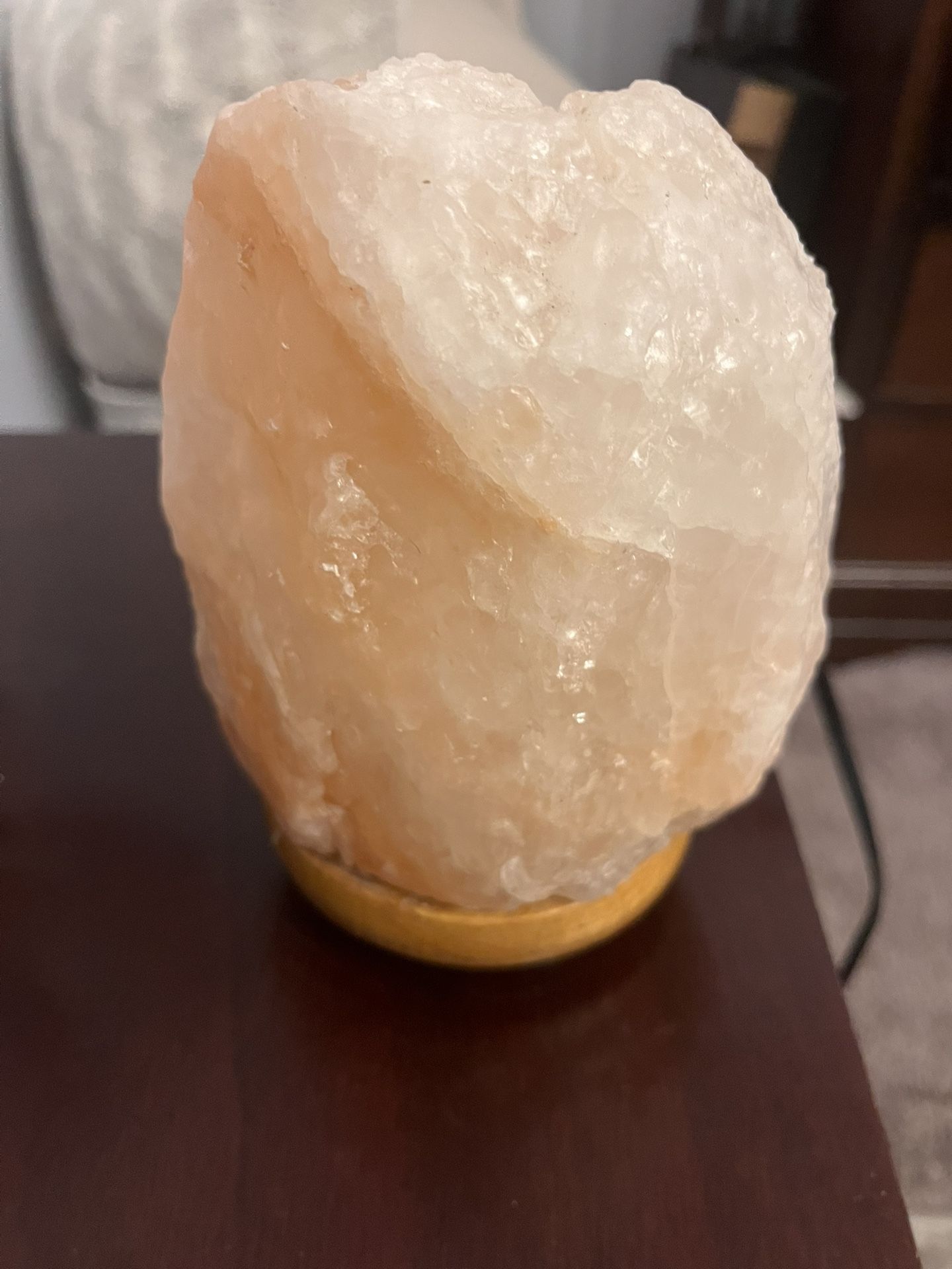 6 Inch Himalayan Salt Lamp with Dimmer Cord