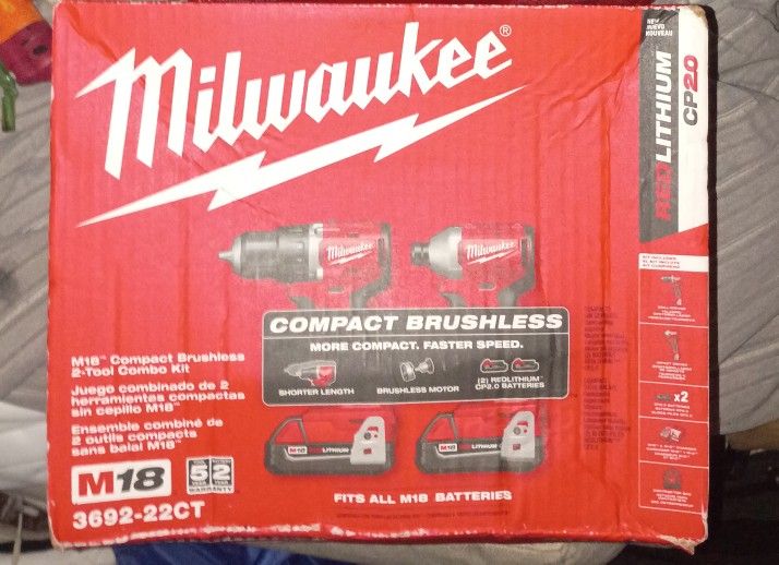 Milwaukee 2 Drill Set