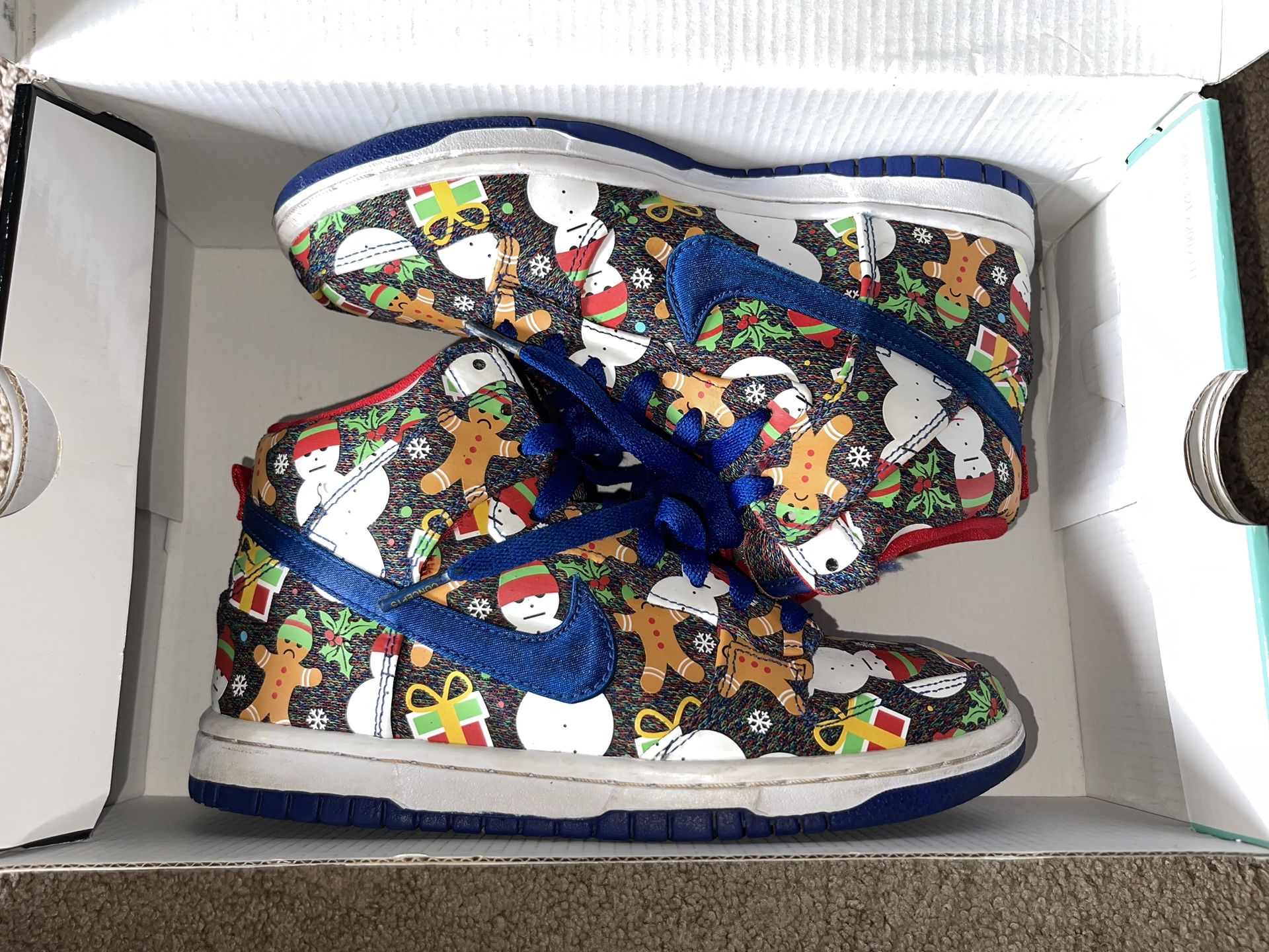 Nike Dunk High SB QS (Grade School) Concepts Ugly Christmas