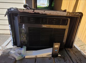 Black midea window Air Conditioner