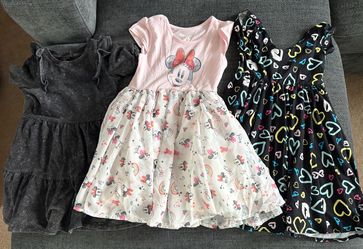 Girls Size 5 Dresses (all 3)