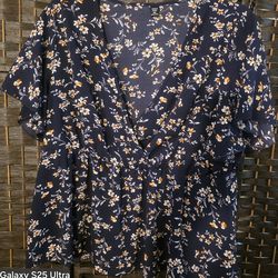 Dressy summer blouse