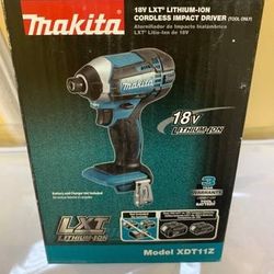 Makita 18-Volt LXT Lithium-Ion 1/4 in. Cordless Impact Driver (Tool-Only)