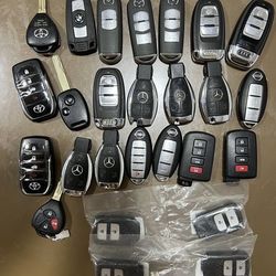 Car key Porsche key Toyota key fob Nissan key fob Bmw key fob Mercedes benz key fob Range rover key fob Chevrolet key fob Dodge key fob Honda key fob