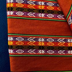 Peruvian Alpaca, Manta/ Blanket decorative Handcrafted, $39 each piece