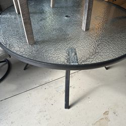 Round Patio Table (No Chairs)