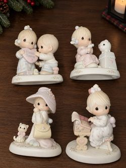 Precious Moments Figurines Set of 4