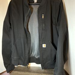 Carhartt Women’s Medium 8/10 Bomber Jacket Relaxed Fit Rugged Flex