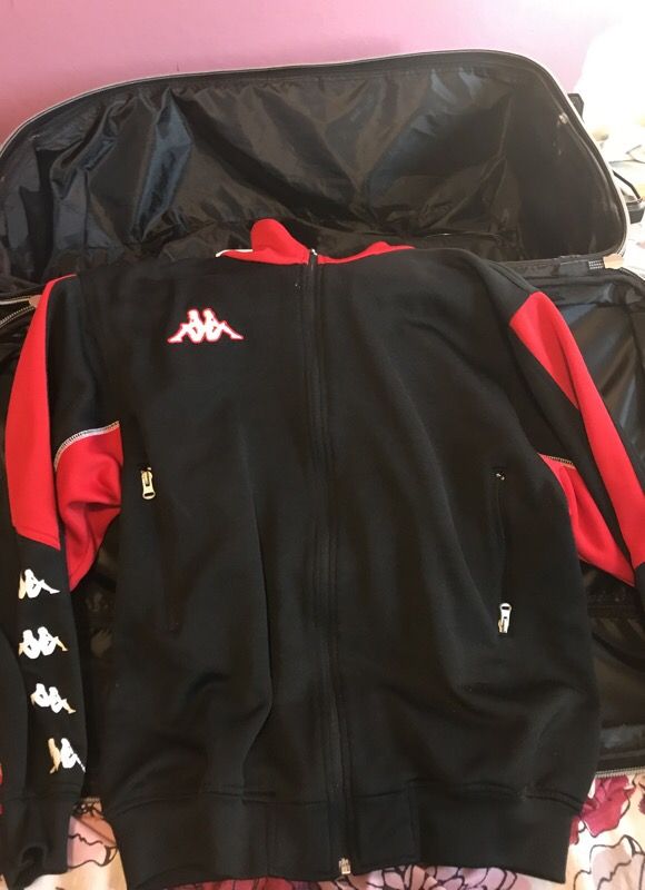 Soccer warm up zip up