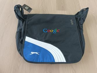 new laptop bag with google logos