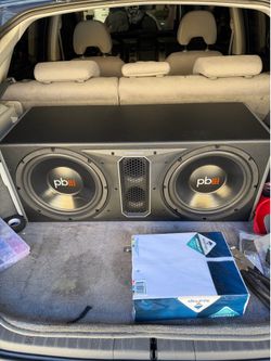 12inch speakers with amp