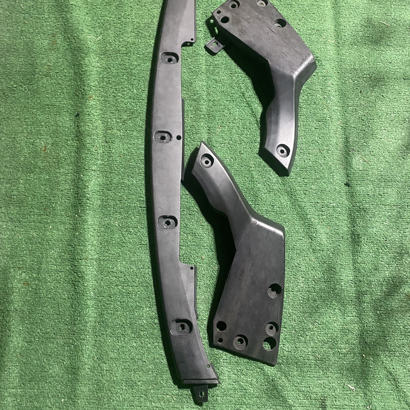 Toyota Prius 2010-2015 Rear Bumper Center Spoiler and Left Right Spoiler