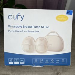 Eufy S1 Pro HeatFlow Wearable Breast Pump With Charging Case