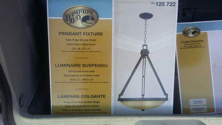 Hampton Bay Pendant Light Fixture