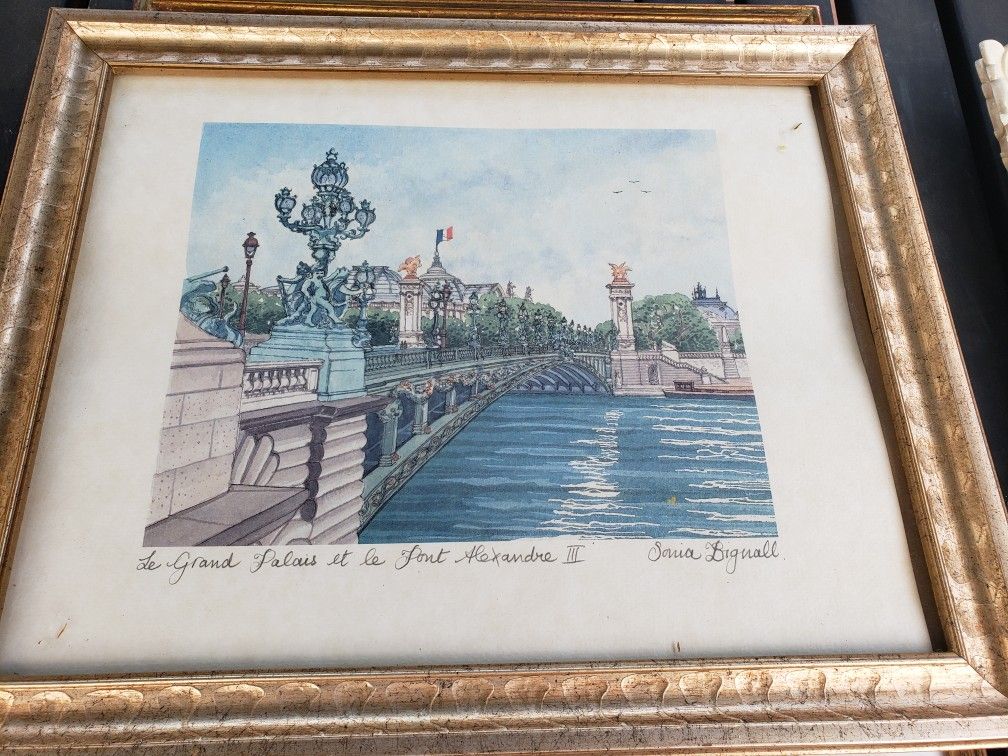 Sonia Bignall Lithograph Signed In Pencil