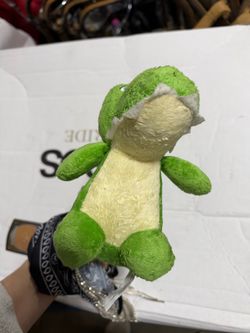 Small Green Dinosaur Plush Stuffed Animal