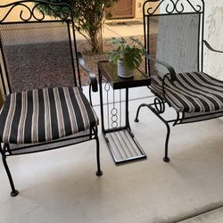 Patio Wrought Iron Chairs 