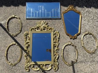 Vintage mirrors and frames